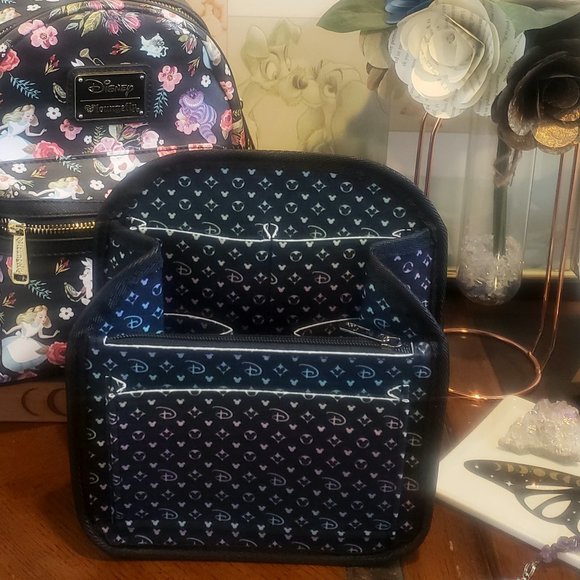 Loungefly Designer Disney Backpack Organizer - Picture 1 of 1